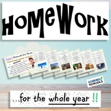 Homework Grid Unit Scheme | Grade 3 