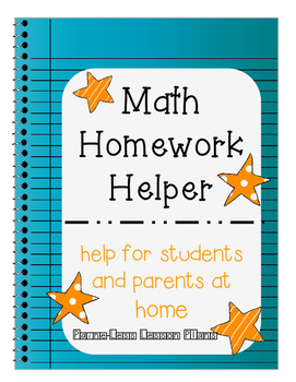 Preview of Homework Helper- Division Freebie