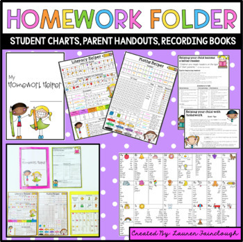 Preview of Homework Helper Folder