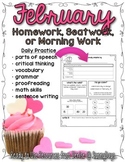 Homework Helpers for February