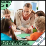 Classroom Management for Middle School