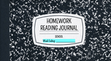 Homework Lab Reading Journal - Google Slides Online Journal