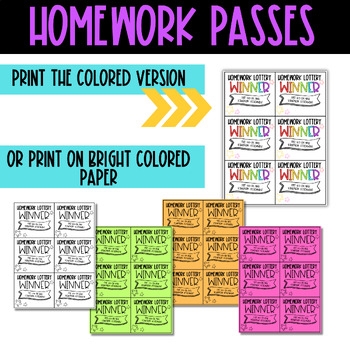 Homework Planner Editable