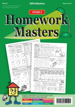 Preview of Homework Masters - Years 3 and 4