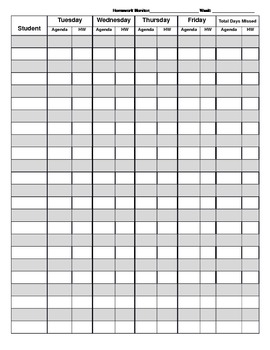 homework monitor configuration