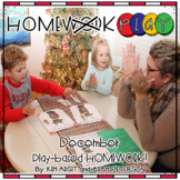 Homework PLAY Activities for December by Kim Adsit and Ada