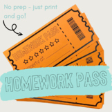 Free Homework Pass