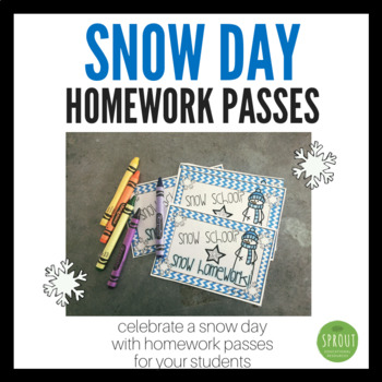 should students have homework on snow days
