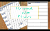 Homework Planner