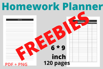 Preview of Homework Planner