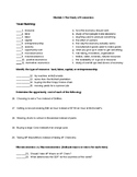 Homework Practice for Modules 1 - 5 of AP Macro and Micro 