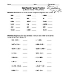 FREE Homework: Practice with Significant Figure Counting a