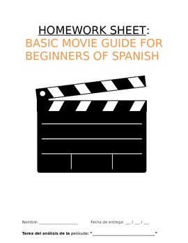 Preview of Homework Sp1 or Sp2 - Análisis de película: Basic Movie Guide in 2-Parts