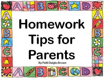Homework strategies for students