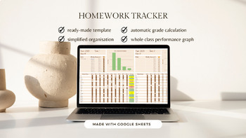 Preview of Homework Tracker