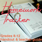 Homework Tracker (Grades 8-12)