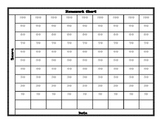 Homework Tracking Chart