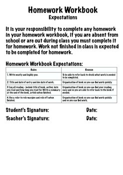 homework club expectations