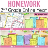 Homework Packet - Reading, Math, Writing, Grammar Homework