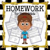 Homework for Third Grade - 132 Homework Printables | Liter