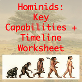 Five Hominids: Reading + Timeline Graphic Organizer