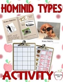Hominid Types Activity