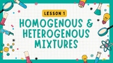 Homogenous & Heterogenous Mixtures - BC Curriculum Grades 5/6
