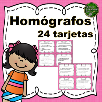 Preview of Homografos - Homographs - Spanish