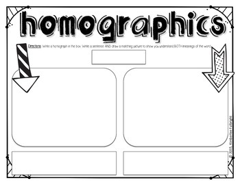 Preview of Homograph Activity