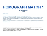 Homograph Match 1