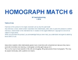 Homograph Match 6