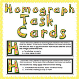 Homograph Task Cards 27 cards with 24 homographs!