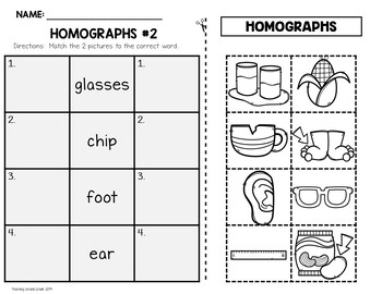 homograph worksheets by teaching second grade teachers pay teachers