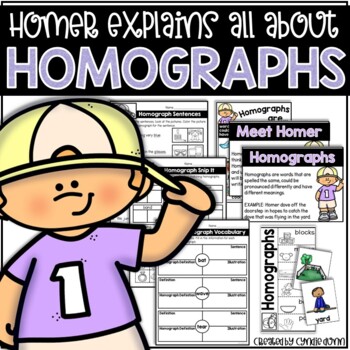 Preview of Homographs | Multiple Meaning Words Activities