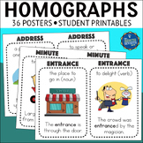 Homographs Posters