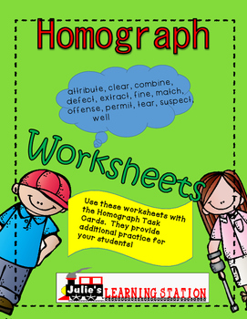 homograph worksheets teaching resources teachers pay teachers