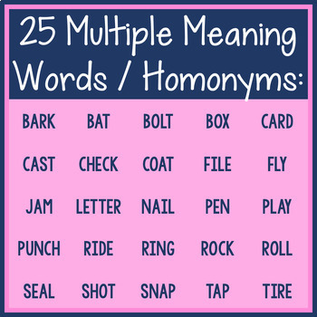 Did you know that homonyms are both homophones and homographs? Do you still  have to look these up? 🙋🏼‍♀️ Here's an easy w... | Instagram