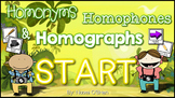 Homonyms, Homophones, and Homographs Jeopardy Style Game Show