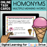 Homonyms Multiple Meaning Words Activities Using Context C