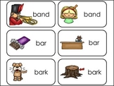 Printable Homonyms Picture Word Flash ELA Cards.