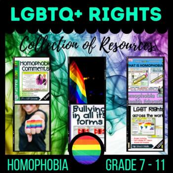 Preview of Homophobia & LGBTQ+ Rights Bundle