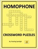 Homophone Crossword Puzzles