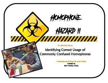 Preview of Homophone Hazard II: A Learning Card Game
