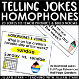 Homophone Jokes - Telling Jokes to Teach Long Vowels and B