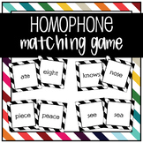 Homophone Matching Game