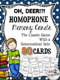 Homophone Memory Cards - The Classic Game with a Grammatical Spin