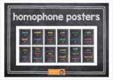 Homophone Posters