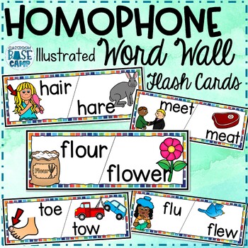 Preview of Homophone Word Wall
