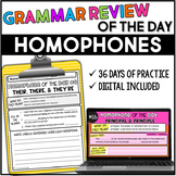 Homophone of the Day | Homophones Practice with Google Slides™