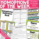 Homophone of the Week | Homophones Activity | Worksheet